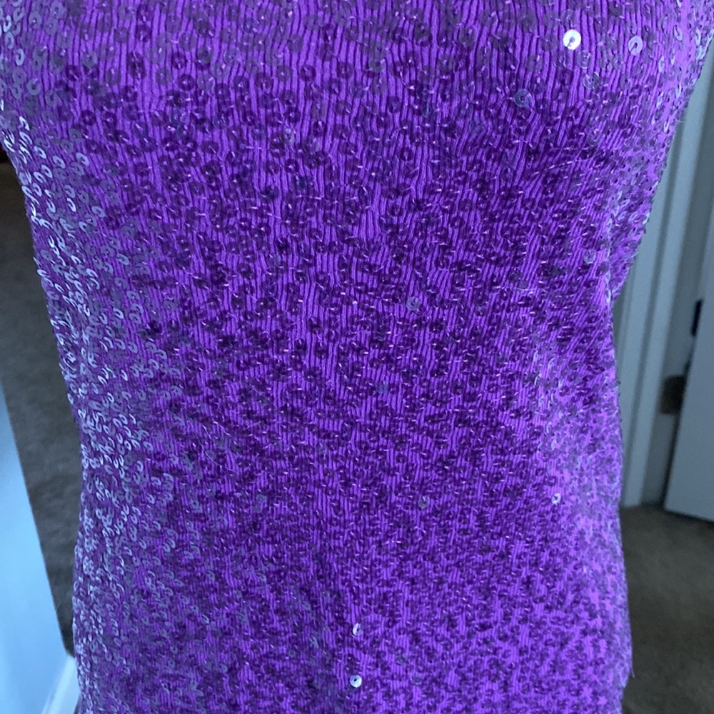 Express sequin top - Picture 3 of 6